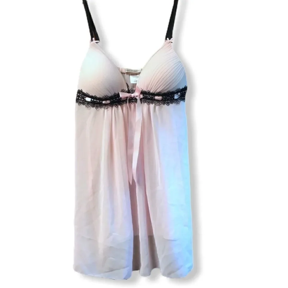 Linea Donatella Pleated Babydoll Chemise